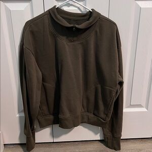 Olive Green Pullover quarter zip